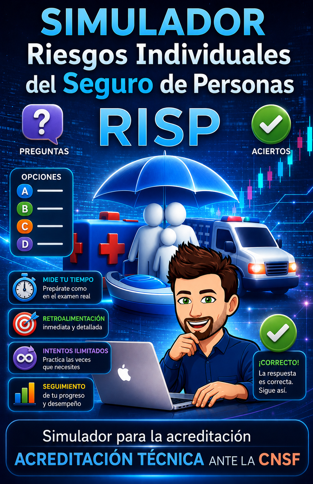 SIMULADOR RIESGOS INDIVIDUALES DEL SEGURO DE PERSONAS (RISP)